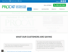 Tablet Screenshot of procatdt.com